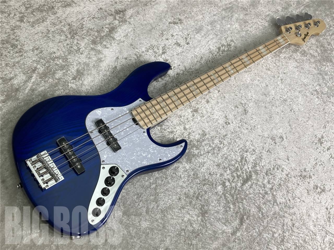 GrassRoots G-AMAZE / See Thru Blue [グラスルーツ][AMAZEタイプ][エレキベース][ロングスケール][初心者][メンテナンス無料]【即納可能】【お買い物マラソン！ポイント5倍！〜7/26（土）1:59まで】