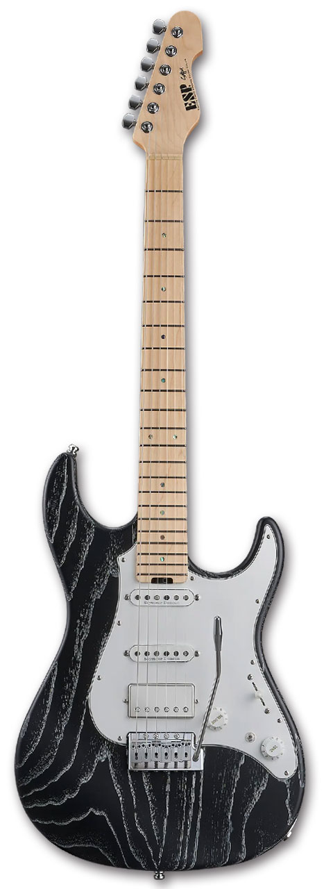 【仕様変更】ESP SNAPPER-AS Drift Wood / Black w/White Filler [イーエスピー][スナッパー][ST Type,STタイプ][ドリフトウッド][エレキギター][国産,MADE IN JAPAN] [メンテナンス無料] 【受注生産】