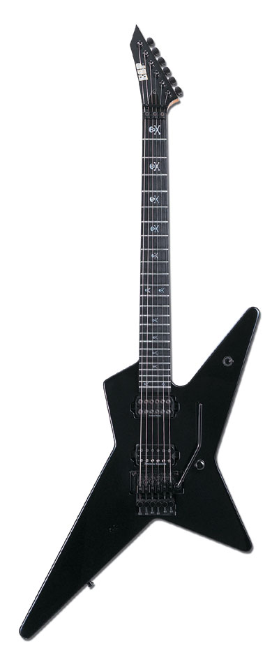 BODY : Hard Maple NECK : Hard Maple 3P FINGERBOARD : Ebony, 24frets INLAY : SKULL &amp; BONE SCALE : 648mm NUT : Lock Nut (R2) CONSTRUCTION : Bolt-on TUNER : GOTOH SG360-07 BRIDGE : Floyd Rose PICKUPS : (Neck) Seymour Duncan SH-8n (Bridge) Seymour Duncan TB-12 CONTROLS : Master Volume, Mini Toggle PU Selector Switch COLOR : Black with GigBag ※こちらの商品は受注生産のため、数ヶ月納期をいただきます。 お客様のためだけの一本をESPファクトリーにて製作いたします。 詳しい納期などはお気軽にお問い合わせくださいませ。