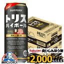 【先着★700円クーポン!食いしんぼう祭対象品】【ハイボール缶】【本州のみ 送料無料】サントリー トリスハイボール おいしい濃いめ 500ml×2ケース/48本《048》『BSH』