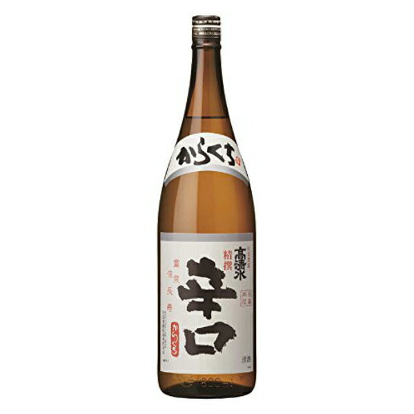 楽天酒のビッグボス高清水 辛口 精撰 1800ml【秋田県】【家飲み】 『FSH』