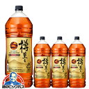 4L 国産ウイスキー 【本州のみ 送料無料】キリン オークマスター 樽薫る 40度 4000ml×1ケース/4本《004》