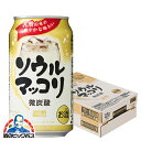 【本州のみ 送料無料】チューハイ サワー サントリー ソウルマッコリ 350ml×1ケース/24本《024》『SYB』ZZ