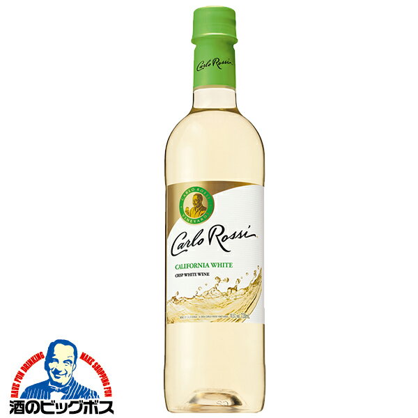 白ワイン ペットボトル サントリー カルロ ロッシ ホワイト 720ml×1本『FSH』 カルロロッシ カリフォルニア ワイン