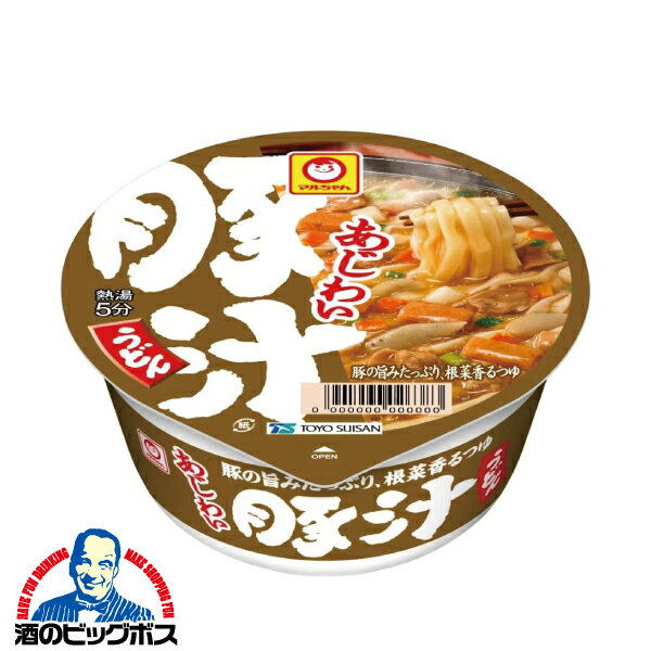 【送料無料】東洋水産 マルちゃん あじわい豚汁うどん 2ケース/109g×24個《024》『GCC』