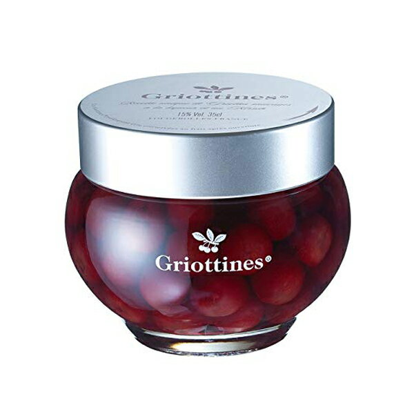 グリオッティン（Griottines） 15度 350ml【リキュール】【黒チェリーリキュール漬け】【家飲み】