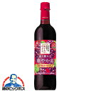 【ワイン 赤ワイン】【ペットボトル】サントリー 酸化防止剤無添加ワイン 香り豊かな 華やか赤 720ml×1本『ASH』