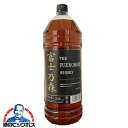 4L 洋酒 国産ウイスキー 大容量 富士乃森 37度 4000ml×1本 4lペットボトル 富士の森ZZ