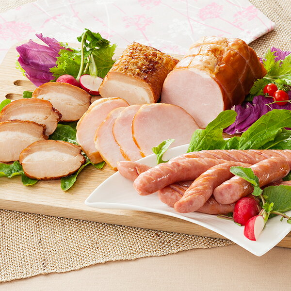 父の日 プレゼント 2025 送料無料 ギフト ハム 三重 伊賀上野の里 つるし焼豚&ロースハム&ウインナー詰合せ 冷蔵便 3070066 『SKT』 詰め合わせ お取り寄せグルメ セット 誕生日 お祝い 内祝い お中元 父の日