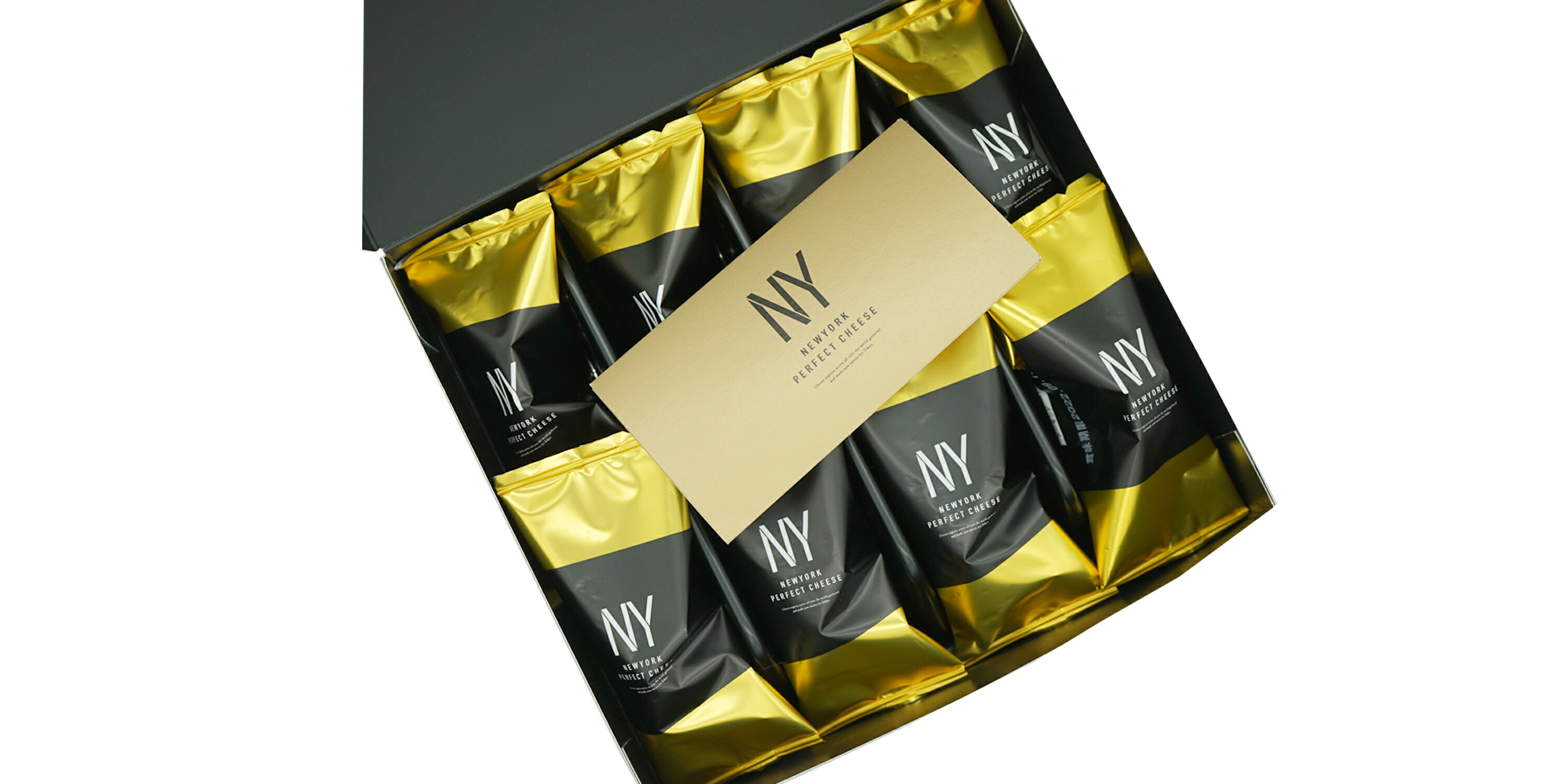 【常温発送】NY ニューヨークパーフェクトチーズ 8個入り　NEW YORK PERFECT CHEESE　東京お土産 ギフト　プレゼント　お土産　贈り物　おしゃれ　 内祝い 出産内祝い お返し スイーツ お菓子　 プチギフト　送料無料※予告なしで、新パッケージに変更する場合がございますのサムネイル