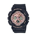 【当選確率1/2ポイントバックCP】国内正規品 CASIO BABY-G カシオ ベビーG クリスマス 華やかでクールな輝き レディース腕時計 BA-130-1A4JF