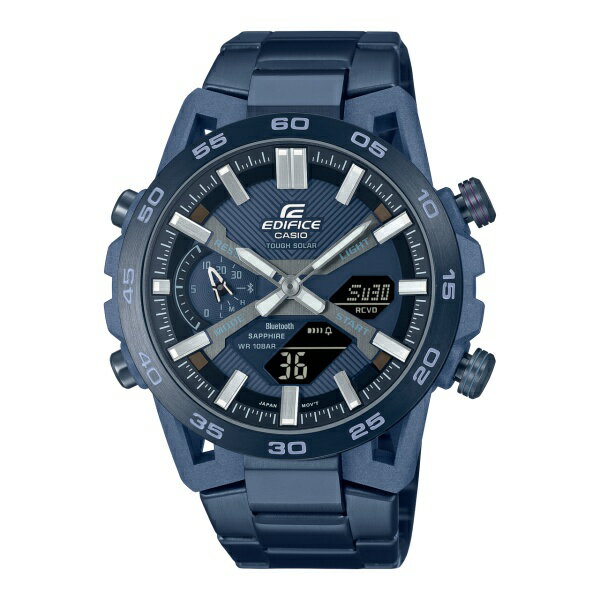 国内正規品 CASIO EDIFICE カシオ エディフィス SOSPENSIONE タフソーラー 10気圧防水 メンズ腕時計 ECB-2000YCB-2AJF