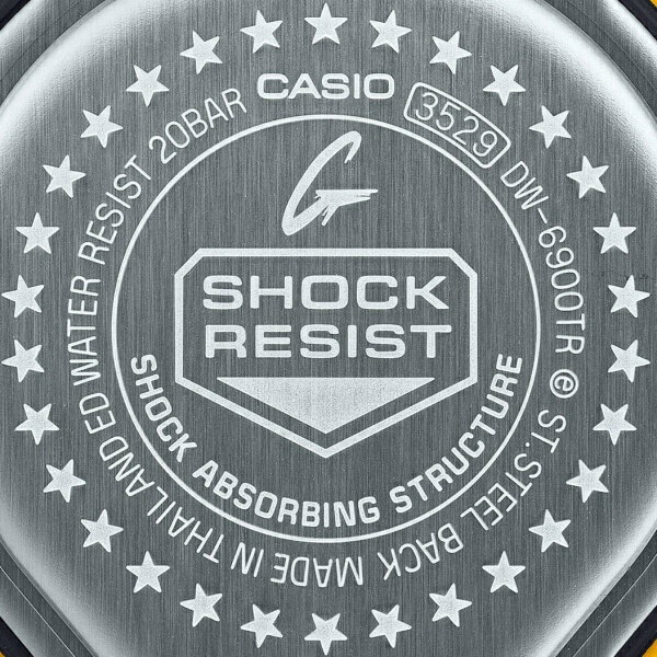 国内正規品 CASIO G-SHOCK カシオ Gショック 30周年を記念 デジタル ショックレジスト 20気圧防水 メンズ腕時計 DW-6900TR-4JR