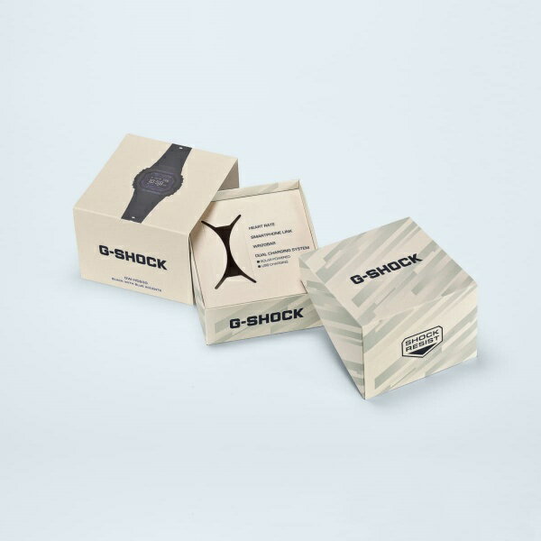 国内正規品 CASIO G-SHOCK カシオ Gショック G-SQUAD モバイルリンク トレーニング スクエア メンズ腕時計 DW-H5600-1A2JR