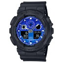 国内正規品 CASIO G-SHOCK カシオ Gショック Flame inside アナデジ 20気圧防水 メンズ腕時計 GA-100FL-1AJF(2)