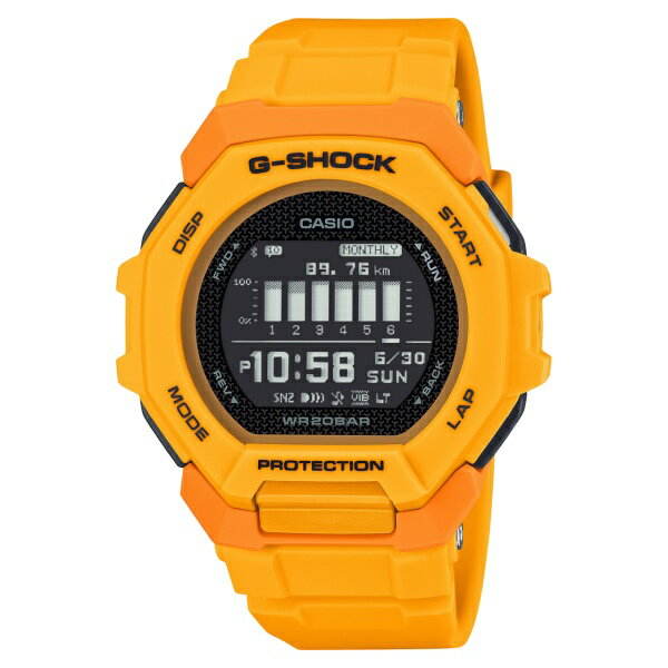 【当選確率1/2ポイントバックCP】国内正規品 CASIO G-SHOCK カシオ Gショック G-SQUAD 専用アプリ Bluetooth 20気圧防水 メンズ腕時計 GBD-300-9JF
