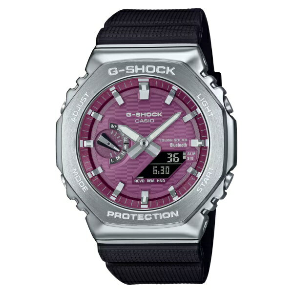 乐天商城 - 【ラッピング無料対象商品】国内正規品 CASIO G-SHOCK カシオ Gショック アナデジ タフソーラー ショックレジスト 八角形 メンズ腕時計 GBM-2100A-4BJF