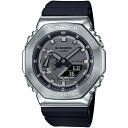 国内正規品 CASIO G-SHOCK カシオ Gショック アナデジ 八角形 シルバー ブラック メンズ腕時計 GM-2100-1AJF その1