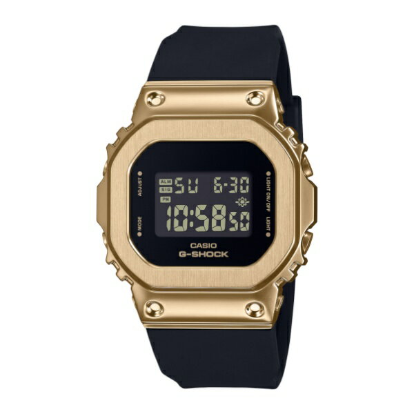 【当選確率1/2ポイントバックCP】国内正規品 CASIO G-SHOCK カシオ Gショック スクエア メタル 20気圧防水 LEDライト ユニセックス腕時計 GM-S5600UGB-1JF