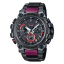 国内正規品 CASIO G-SHOCK カシオ Gショック MT-G ワンプッシュ式交換バンド ブラック×レッド メンズ腕時計 MTG-B3000BD-1AJF(2)