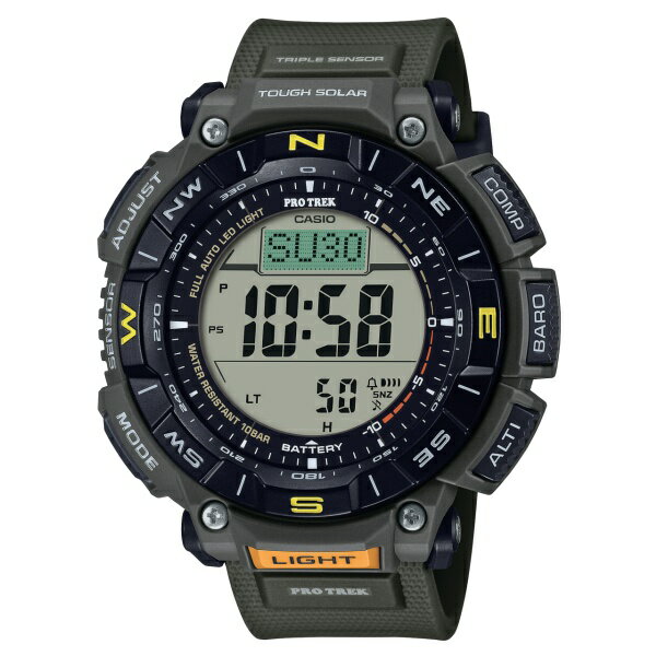 【当選確率1/2ポイントバックCP】国内正規品 CASIO PRO TREK カシオ プロトレック Climber Line バイオマスプラスチック タフソーラー メンズ腕時計 PRG-340-3JF