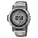 国内正規品 CASIO PRO TREK カシオ プロトレック Climber Line トリプルセンサー 電波ソーラー メンズ腕時計 PRW-35TLD-7JF(2)
