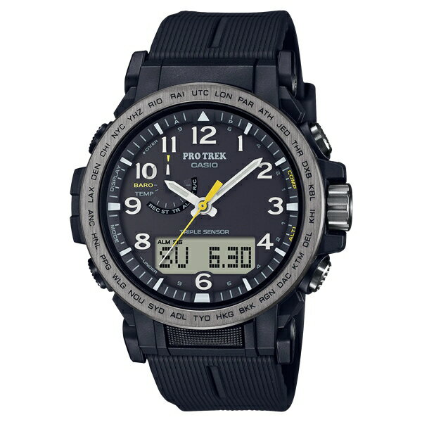 プロトレック 国内正規品 CASIO PRO TREK カシオ プロトレック バイオマスプラスチック ソフトウレタンバンド メンズ腕時計 PRW-51Y-1JF