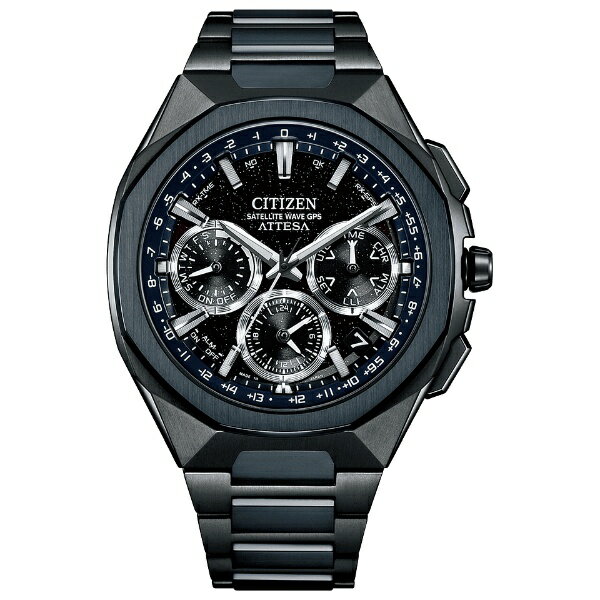 CITIZEN ATTESA シチズン アテッサ ACT Line 世界限定2,000本 Blue Universe Collection GPS衛星電波 メンズ腕時計 CC4106-74E