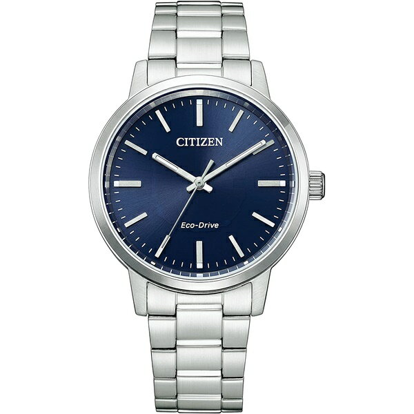 ＼父の日フェア粗品進呈／CITIZEN COLLECTION シチズンコレクション ペア シルバー エコドライブ メンズ腕時計 BJ6541-58L