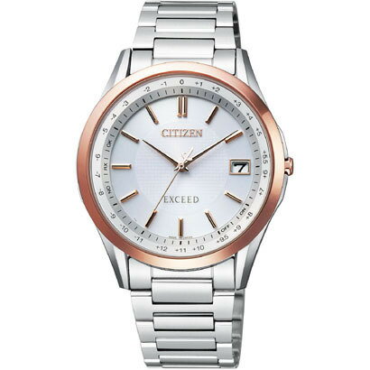 CITIZEN EXCEED シチズン エクシード ワールドタイム電波時計 メンズ腕時計 CB1114-52A