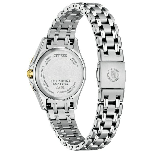 BIG BOYSの【当選確率1/2ポイントバックCP】【ラッピング無料対象商品】『数量限定』CITIZEN EXCEED シチズン エクシード 限定モデル400本 七夕 天の川 ペアモデル 電波時計 レディース腕時計 EC1127-68L｜アングル3