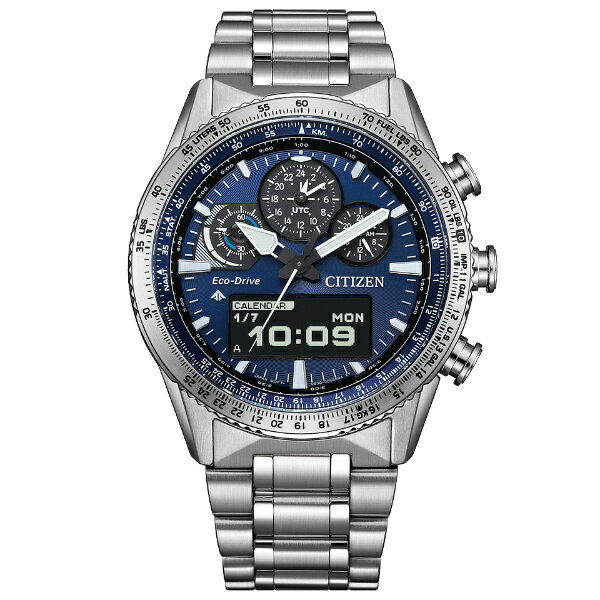 【10日まで!エントリーでポイント10倍】【ラッピング無料対象商品】CITIZEN PRO MASTER シチズン プロマスター SKYシリーズ エコドライブ 20気圧防水 MIP液晶 メンズ腕時計 JV2000-51L