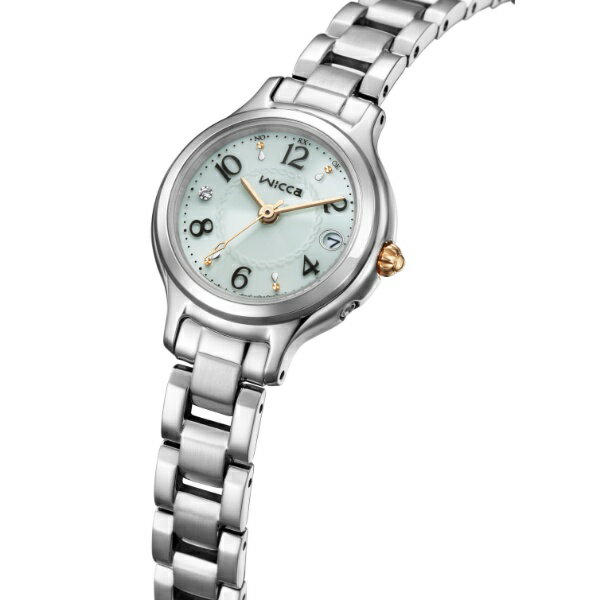 BIG BOYSの【当選確率1/2ポイントバックCP】【ラッピング無料対象商品】CITIZEN wicca シチズン ウィッカ ソーラーテック 電波時計 レディース腕時計 KS1-911-71｜アングル2