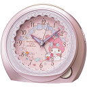 SEIKO セイコー クロック キャラクター目覚まし時計 マイメロディ CQ143P