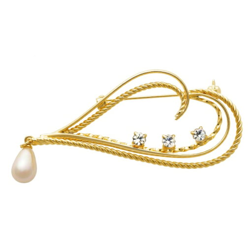 PEARL パール メガネホルダー ブローチ ゴールド PA-221 P-06529 PEARL パール メガネホルダー ブローチ ゴールド PA-221 P-06529