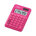 CASIO カシオ ミニミニジャスト型カラフル電卓 MW-C8C-RD-N