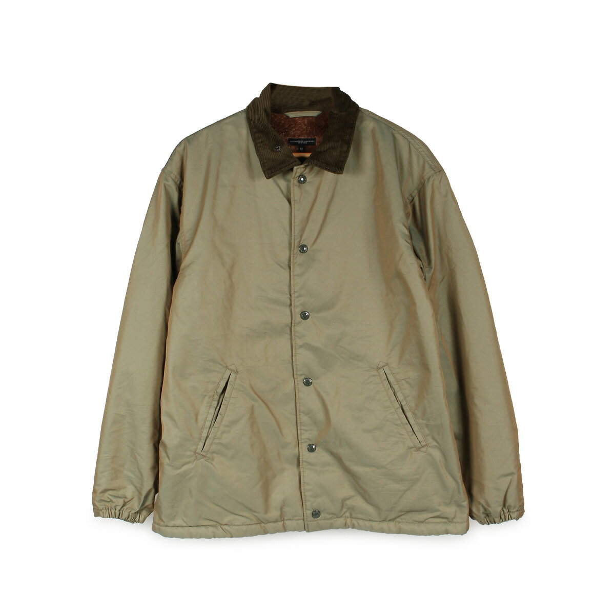 【最大1000円OFFクーポン配布中】 ENGINEERED GARMENTS GROUND JACKET エンジニアド ガーメンツ ジャケット アウター メンズ オリーブ オレンジ 19FD017-T