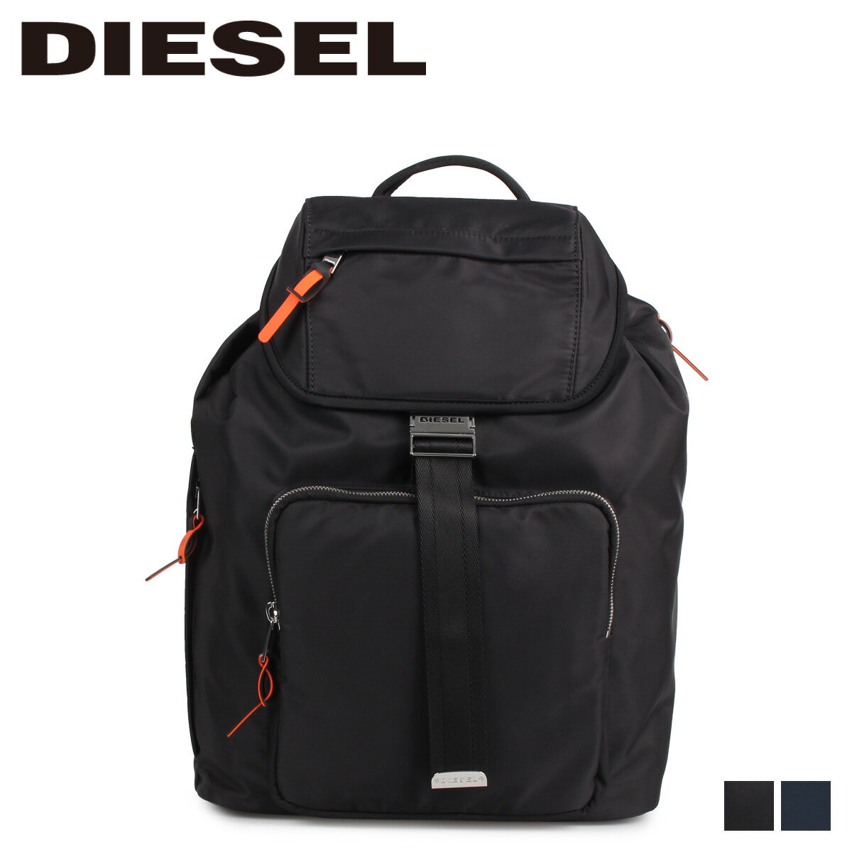 ディーゼル リュック メンズ DIESEL ADANY RIESE ディーゼル アンディ リュック バッグ バックパック メンズ ブラック ネイビー 黒 X06476-PR027