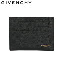 GIVENCHY LEATHER EROS CARD HOLDER ジバンシー パスケース カードケース ID 定期入れ メンズ 本革 ブラック 黒 BK600...
