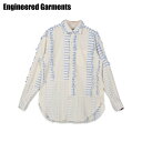 【最大1000円OFFクーポン配布中】 ENGINEERED GARMENTS SPREAD COLLAR SHIRT エンジニアド ガーメンツ シャツ 長袖 オックスフォードシャツ メンズ ホワイト 白 20S1A013