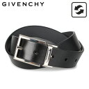 【最大1000円OFFクーポン配布中】 GIVENCHY BK401K ジバンシー ベルト レザーベルト メンズ 本革 レザー リバーシブル ブラック グレー 黒