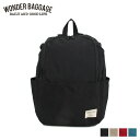 WONDER BAGGAGE SUNNY FUN DAY BAG ワンダーバゲージ リュック バッグ バックパック メンズ レディース 19L ブラック ベージュ レッド ターコイズ 黒