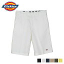 【最大1000円OFFクーポン配布中】 Dickies 13 INCH POCKET WORK SHORTS ディッキーズ ハーフパンツ ショートパンツ メンズ ブラック ホワイト ネイビー ベージュ オリーブ イエロー 黒 白 DK006825