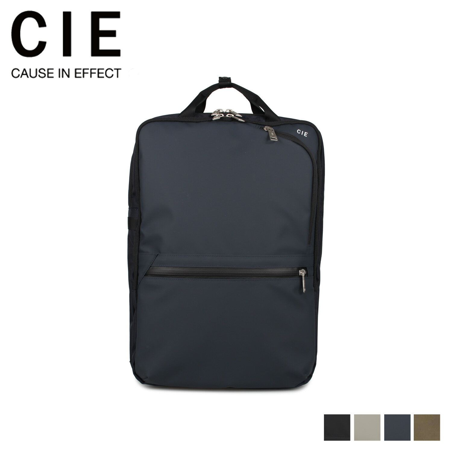 Rakuten - CIE シー VARIOUS 2WAY BACKPACK ビジネスリュック リュック バッグ バックパック メンズ レディース 軽量 防水 撥水 ブラック グレー ネイビー ベージュ 黒 021804