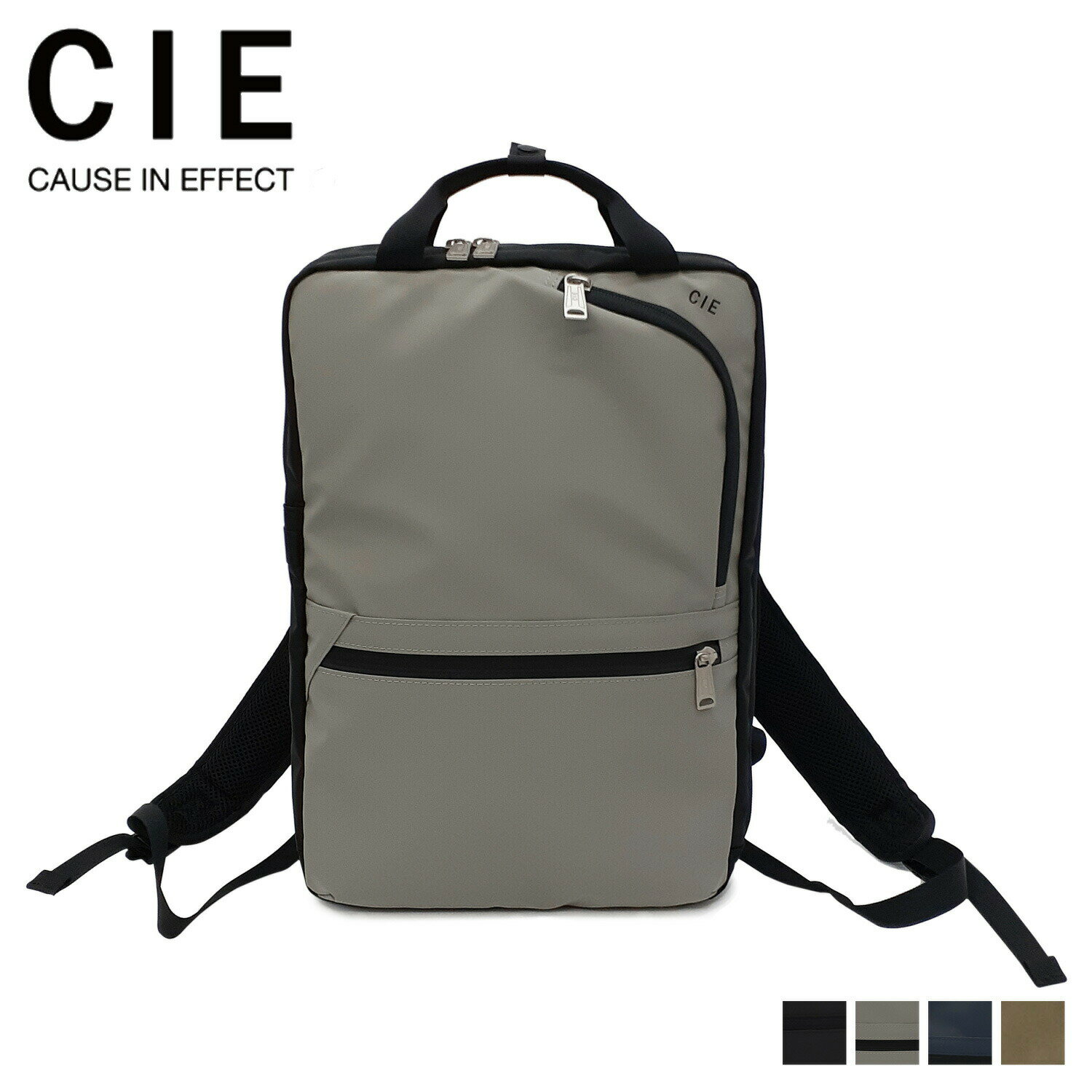 樂天商城 - CIE シー VARIOUS 2WAY BACKPACK-S ビジネスリュック リュック バッグ バックパック メンズ レディース 防水 撥水 軽量 ブラック グレー ネイビー ベージュ 黒 021807 母の日