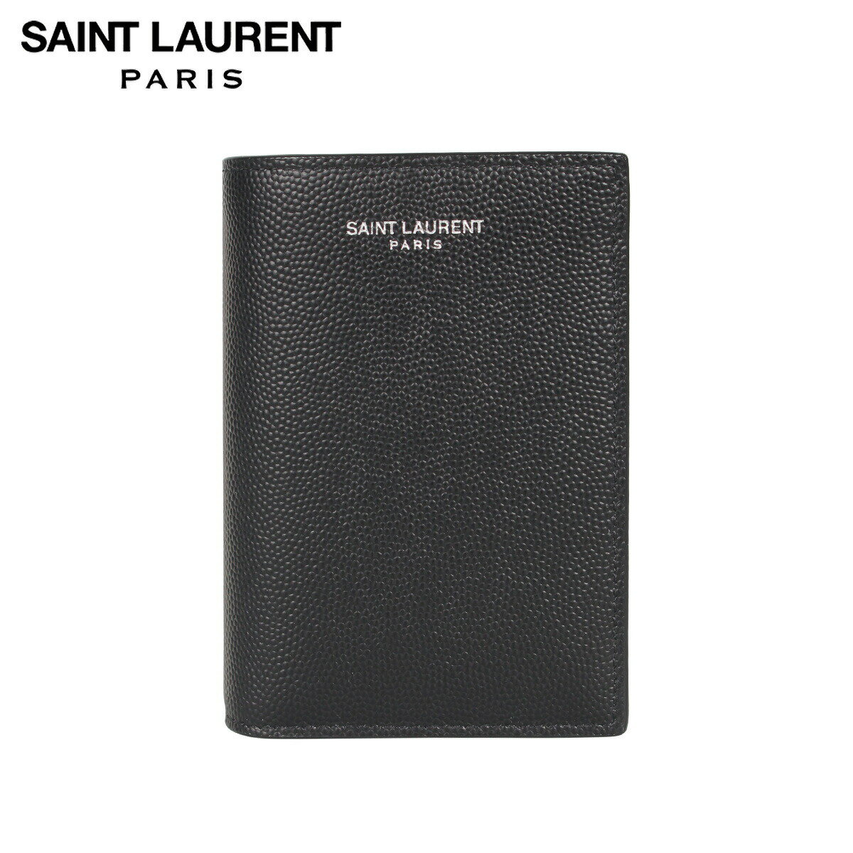 サンローラン プレゼント メンズ（30000円程度） SAINT LAURENT PARIS CARD WALLET サンローラン パリ 財布 二つ折り メンズ ブラック 黒 607051BTY0N