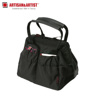 アルティザン&アーティスト ARTISAN&ARTIST ポーチ 化粧ポーチ コスメポーチ 化粧ポーチ ハンドバッグ 小物入れ レディース CLASP STANDARD ブラック 黒 KG2-701