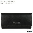 MACKINTOSH PHILOSOPHY KEY CASE マッキントッシュ フィロソフィー キーケース キーホルダー メンズ 4連 本革 ブラック ネイビー...