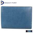 【最大1000円OFFクーポン配布中】 BAGGY PORT KOI WALLET バギーポート 財布 二つ折り メンズ レディース L字ファスナー ネイビー ブルー ダークブルー ZYS096