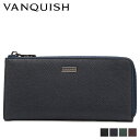 【最大1000円OFFクーポン配布中】 VANQUISH LONG WALLET ヴァンキッシュ 財布 長財布 メンズ L字ファスナー 本革 ブラック ネイビー ダークグリーン ワイン 黒 VQM-40620